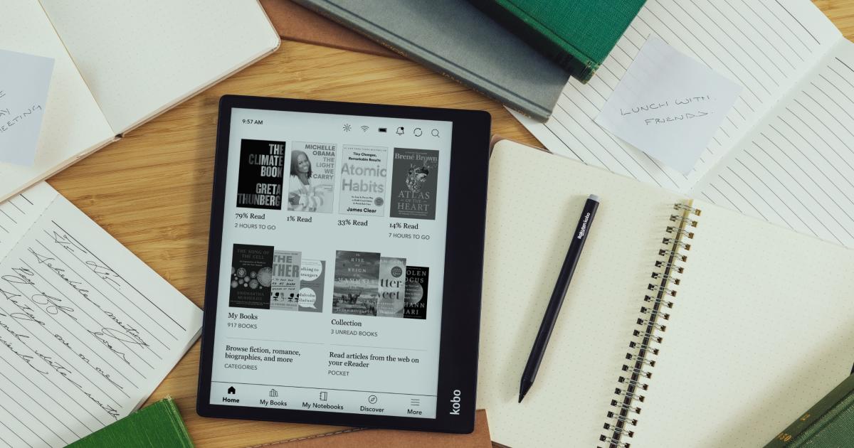 Kobo’nun Kindle Scribe’ı 400 $’lık Elipsa 2E e-okuyucu ile ele geçirmesi