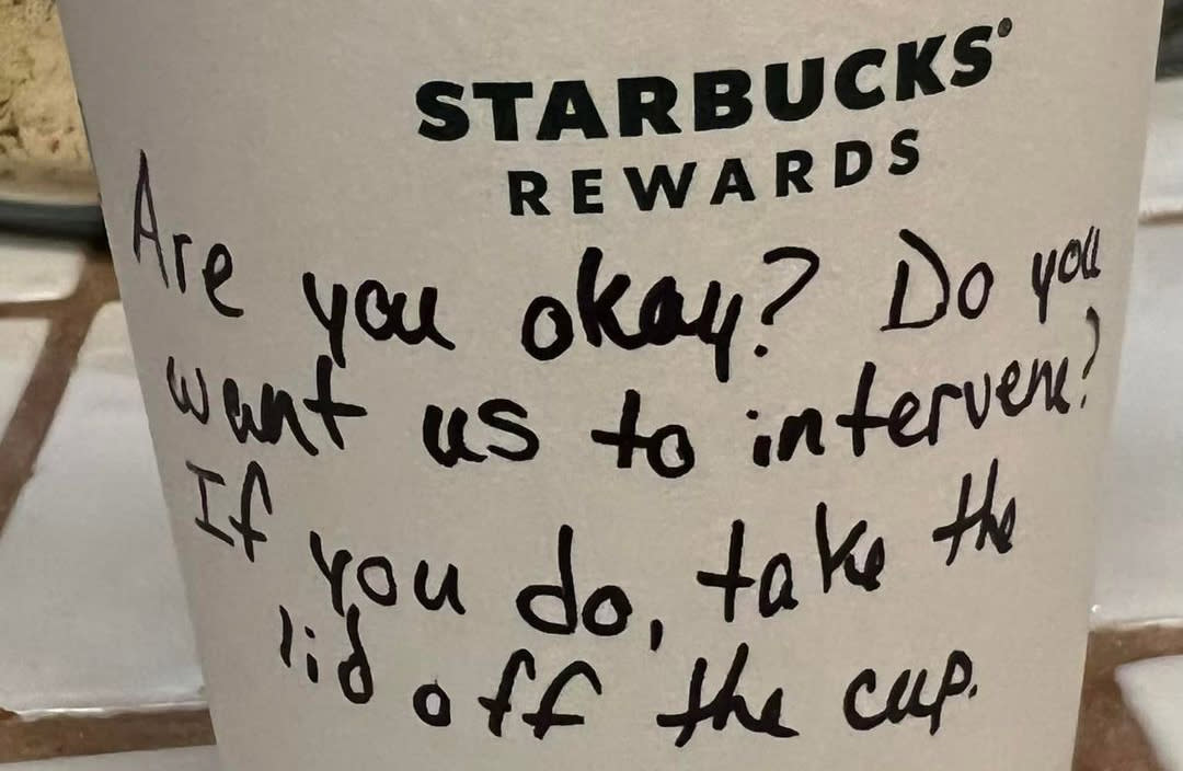 Starbucks workers see a strange man approach a teen girl; here's what they did