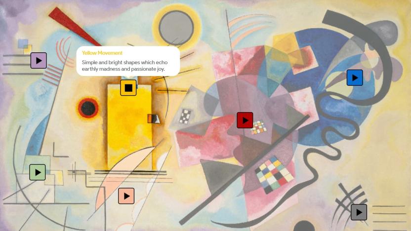 Google's 'Play a Kandinsky' machine learning experiment