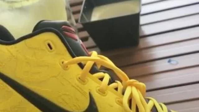 Kyrie Irving finally speaks ... about his new sneaker collaboration with Kobe Bryant