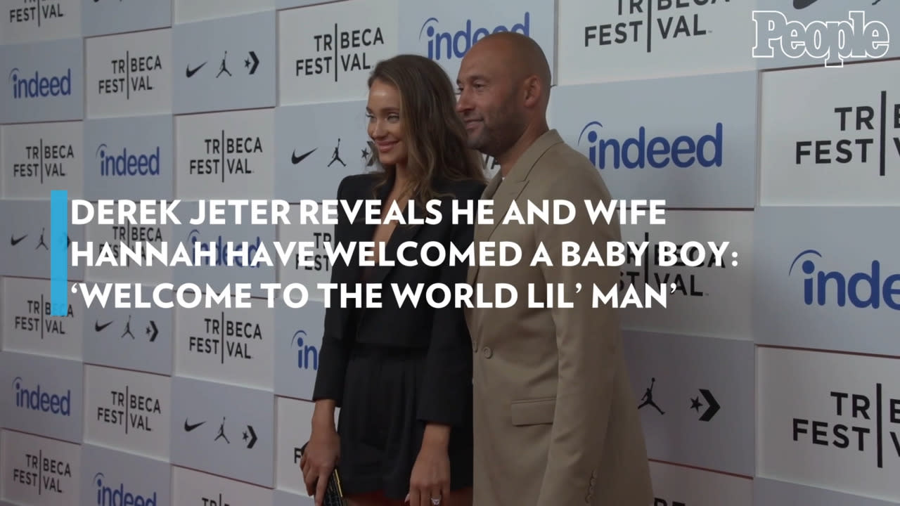 Derek Jeter Reveals He and Wife Hannah Have Welcomed a Baby 'Welcome to the World Lil' Man'
