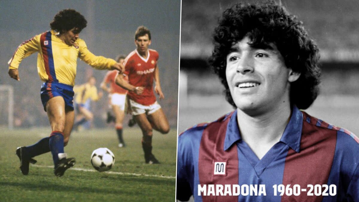 47+ Diego Maradona En Barcelona Pics