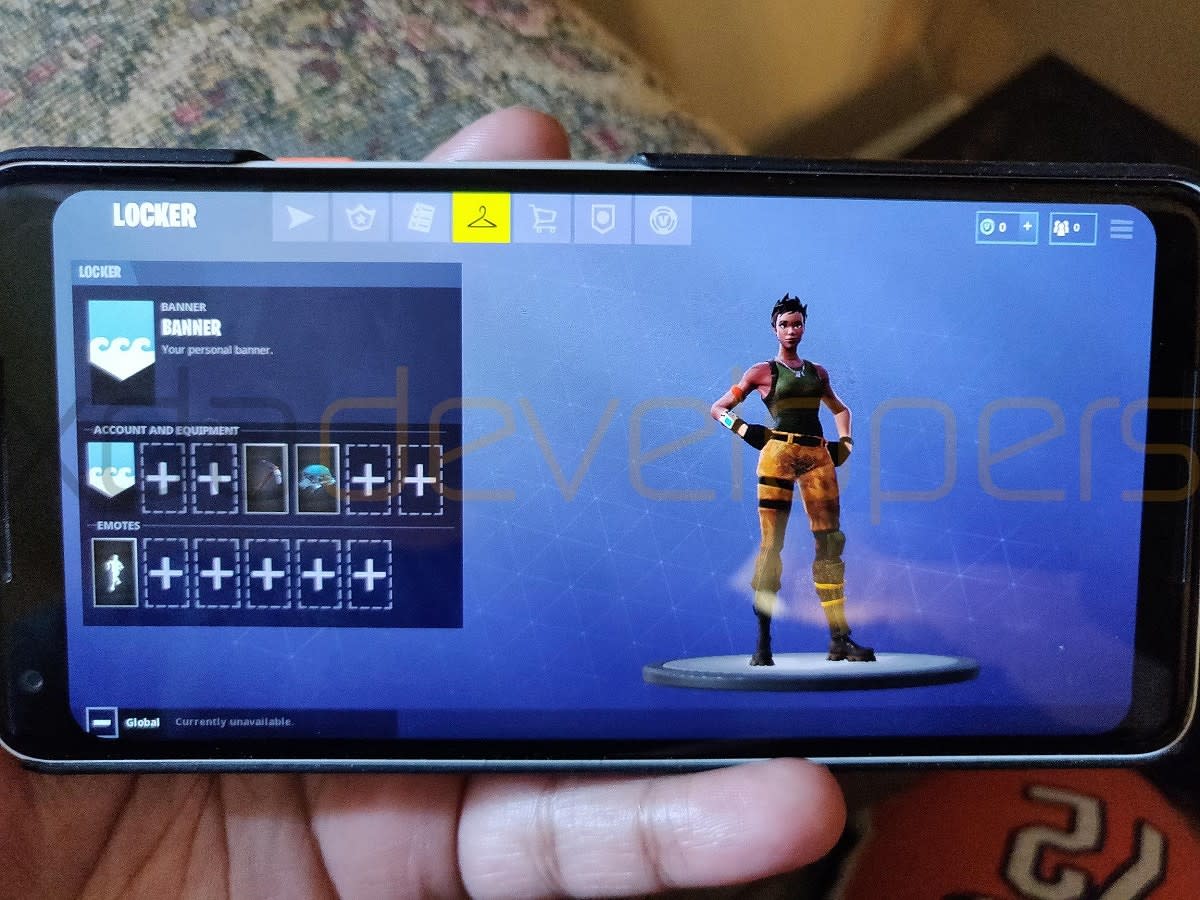 Watch a leaked video of ‘Fortnite’ played on an Android ... - 1200 x 900 jpeg 188kB