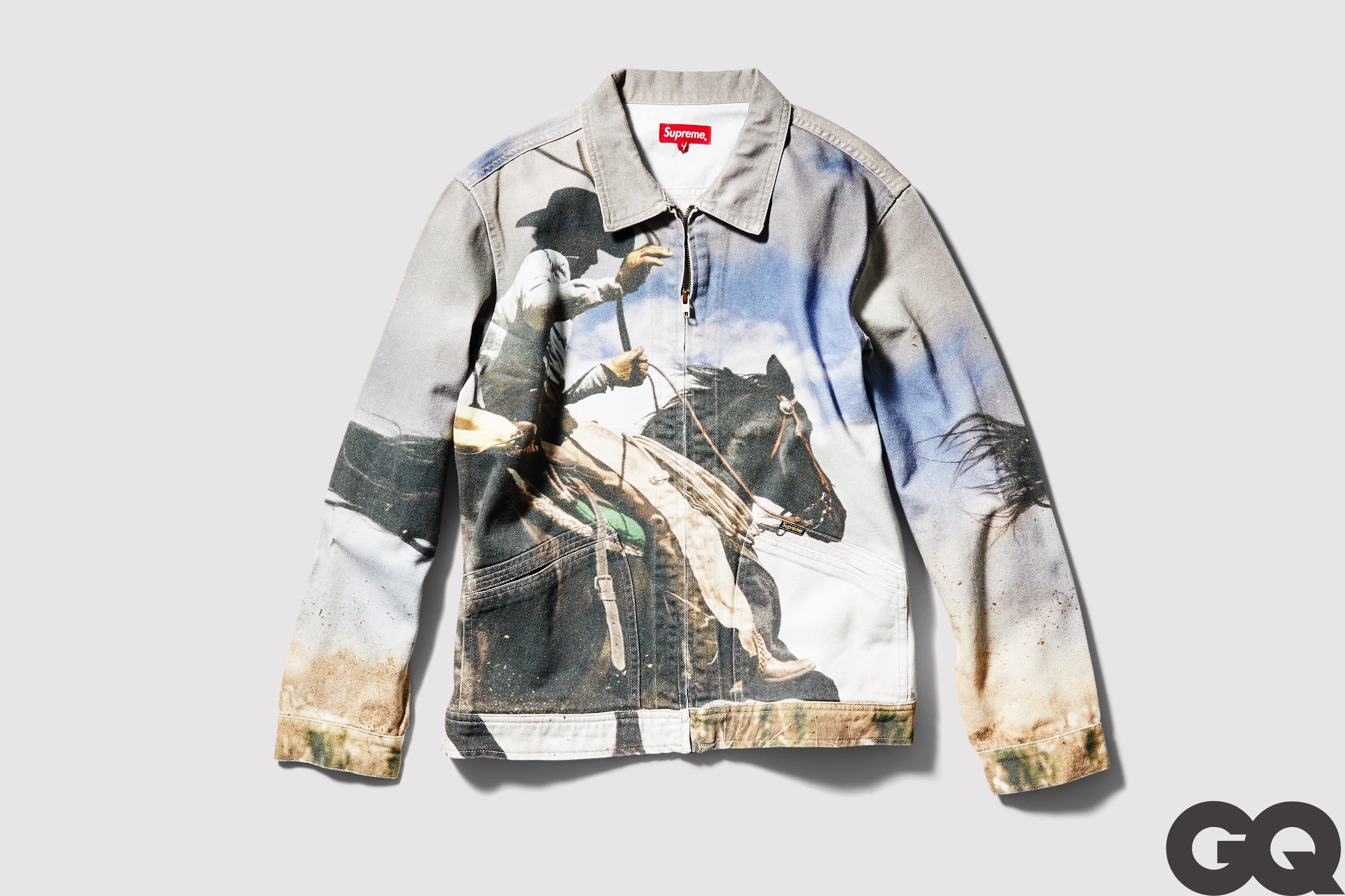 supreme cowboy denim jacket