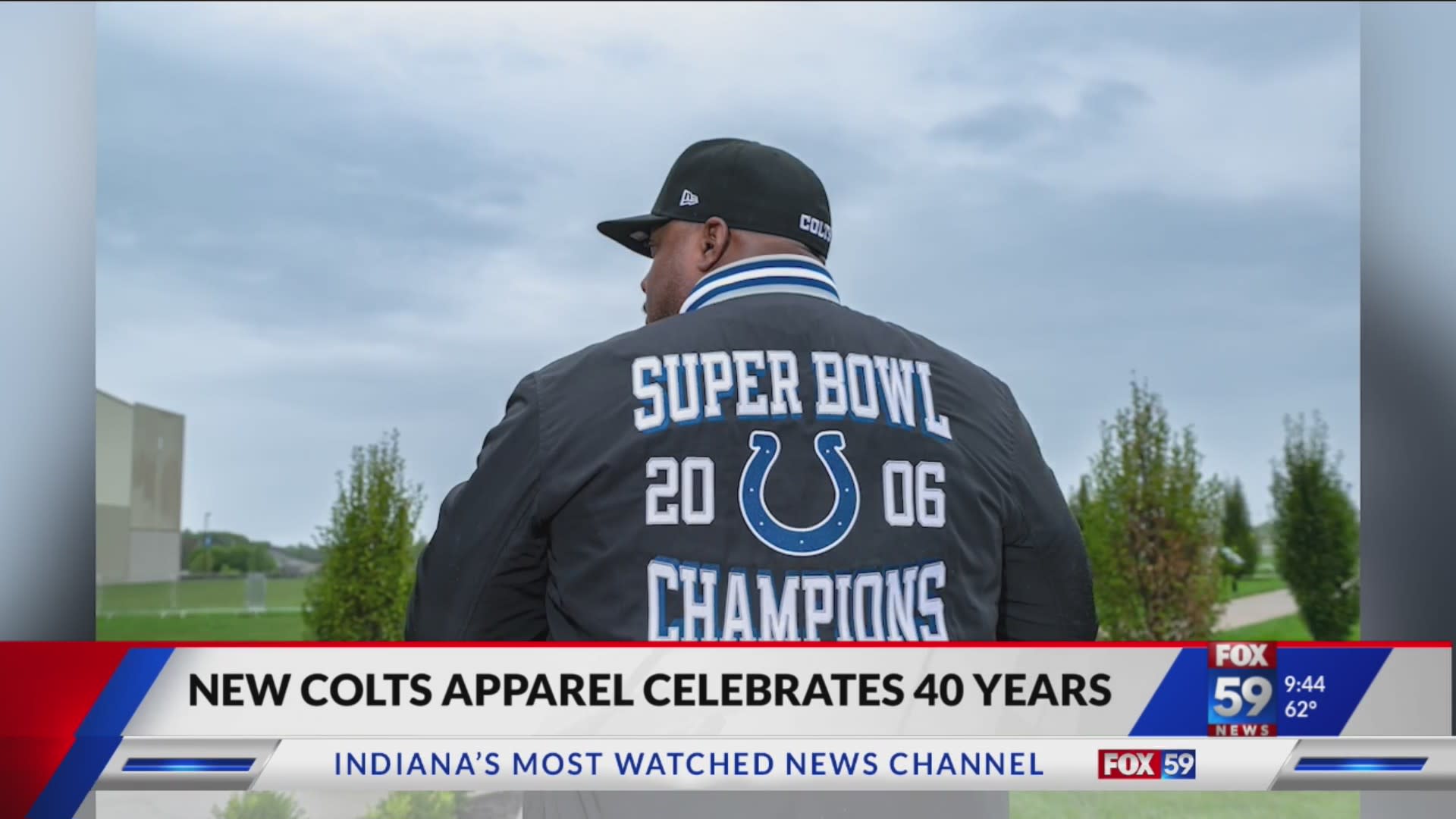 Colts' new apparel celebrates 40 years 