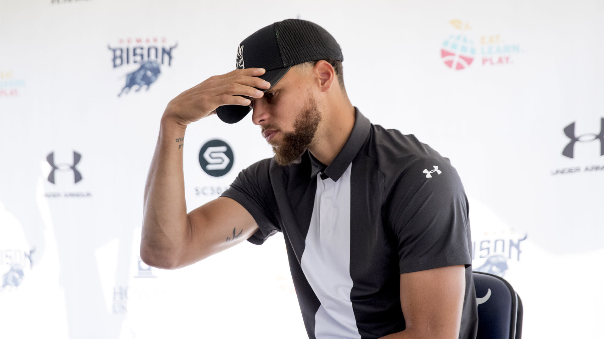 under armour steph curry golf hat