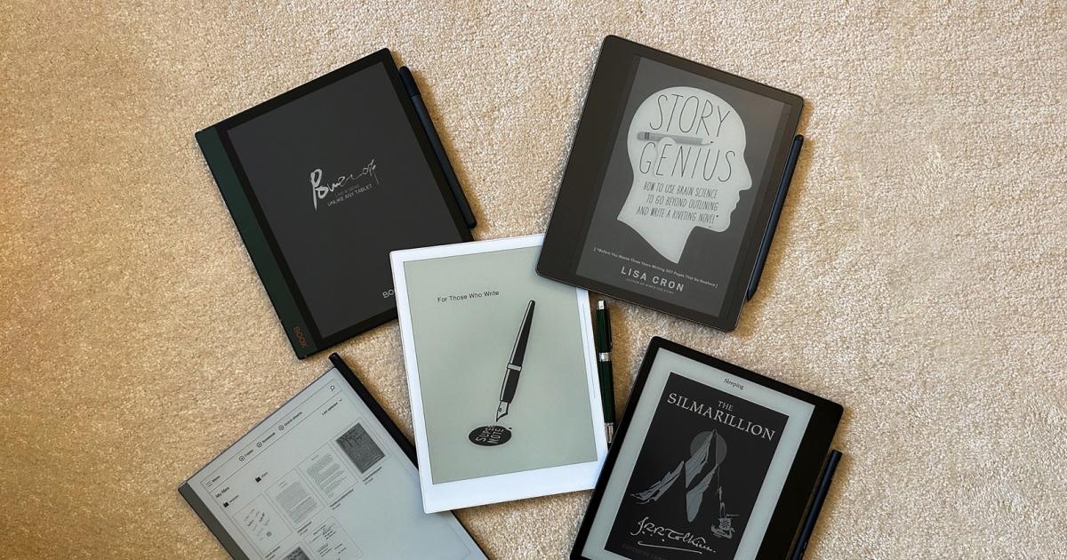 Top E Ink Tablets of 2023