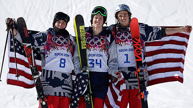 USA picks up historic ski slopestyle sweep