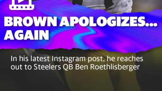 Antonio Brown tries to bury hatchet with Ben Roethlisberger