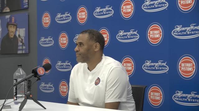 Detroit Pistons GM Troy Weaver breaks down Jalen Duren pick in NBA draft, upgrading roster