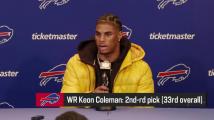 Best moments from Keon Coleman's iconic debut presser with Bills 'NFL Total Access'