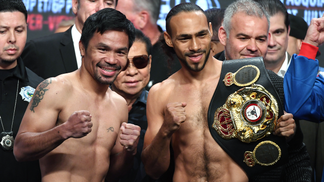 Manny Pacquiao and Keith Thurman fight night predictions