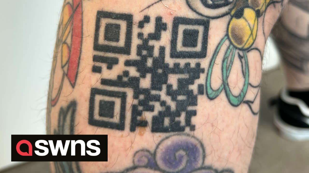 I took Rickrolling to the next level with my QR code tattoo which links to  the Rick Astley music video