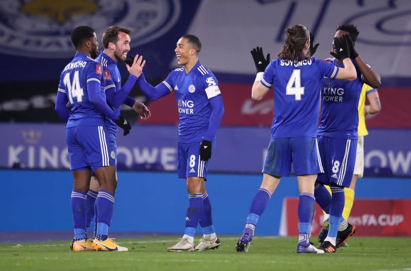 Iheanacho Sends Leicester Through With Late Goal