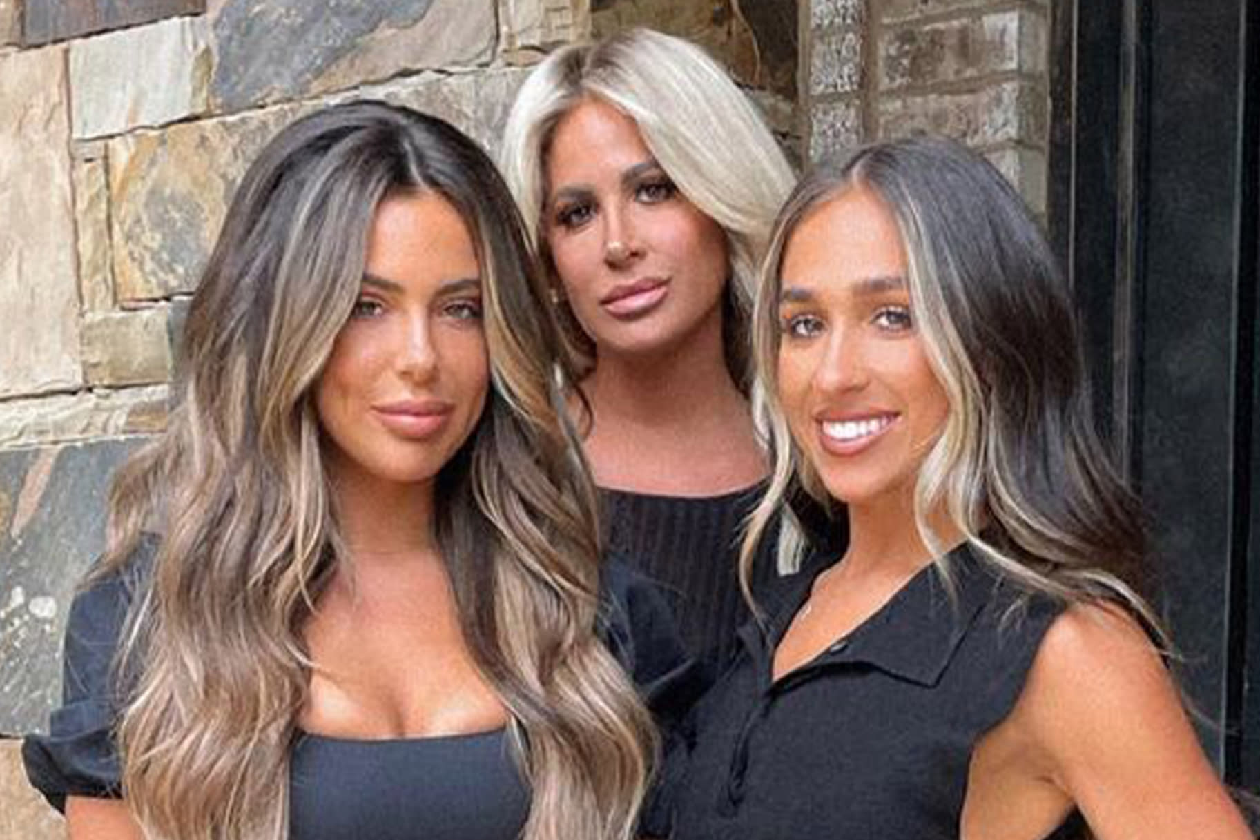 Kim Zolciak Biermann And Daughter Ariana Twin In Matching Thong Bikinis