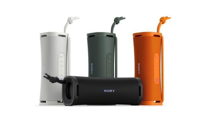 Four Sony speakers.