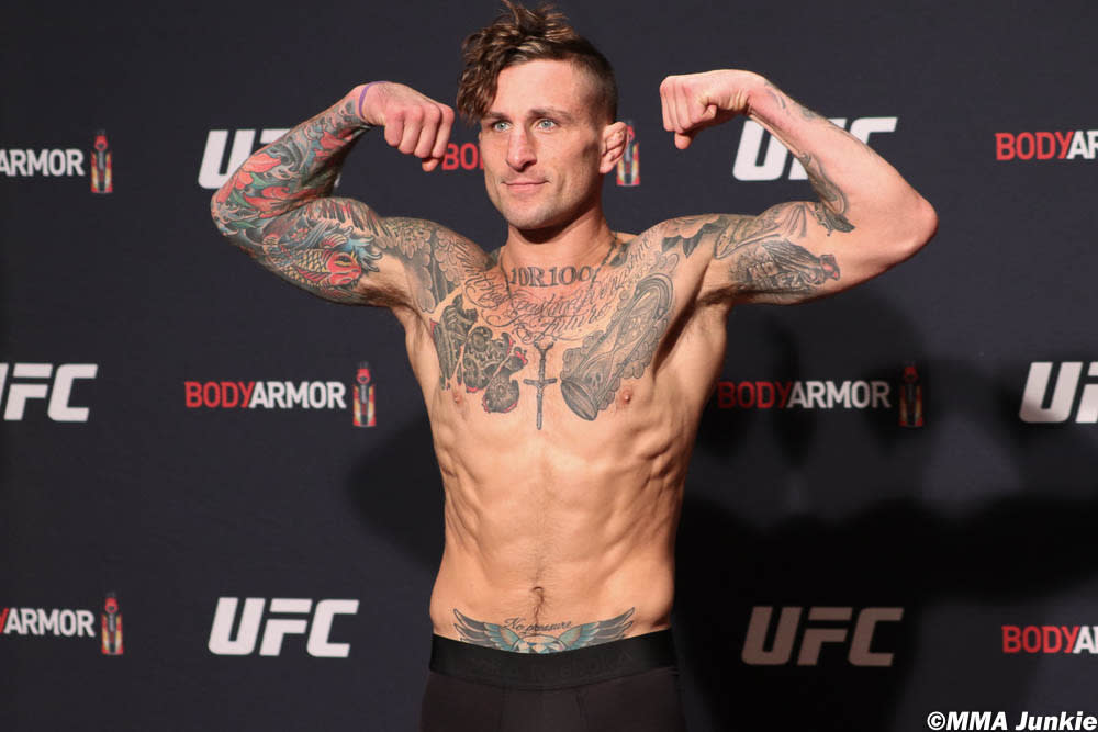 Gregor Gillespie assures UFC roster spot, explains recent inactivity