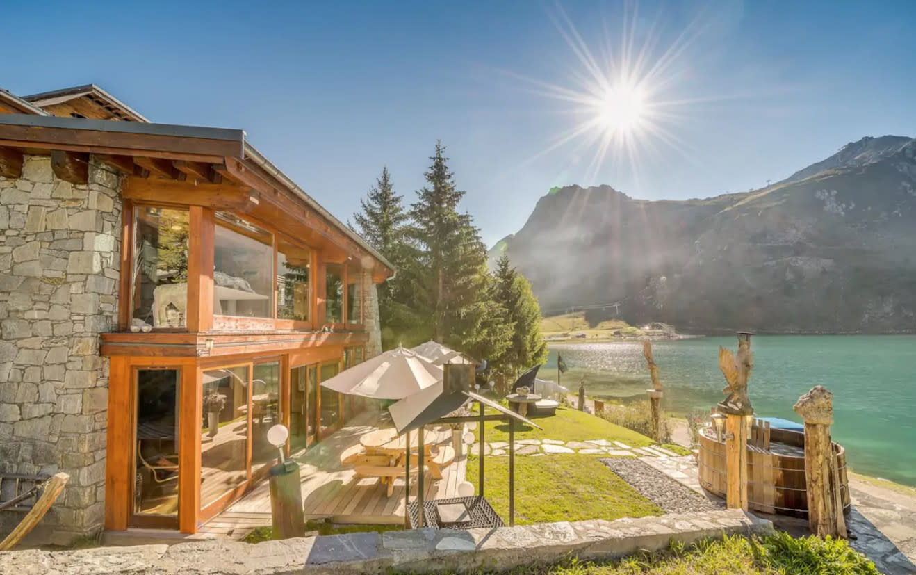 Wow! Haus am See mit Gletscherblick