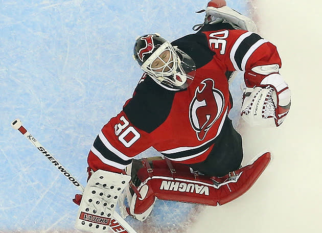 New Jersey Devils' starting goalie 