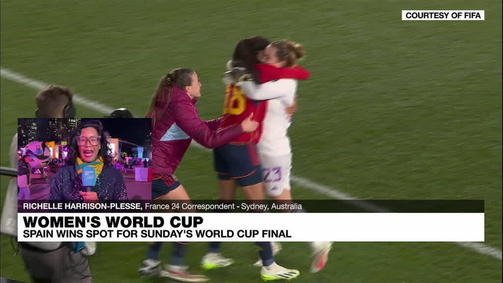 Carmona fires Spain into World Cup final with 2-1 win over Sweden