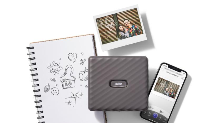 Fujifilm's latest Instax Link printer outputs wide-format photos