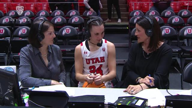 Kennady McQueen discusses No. 25 Utah's offensive barrage in win over No. 16 Oklahoma