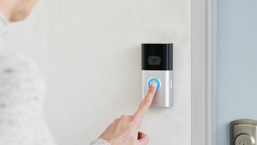 Ring video doorbell