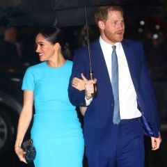 Britain's Prince Harry and wife Meghan begin farewell royal events