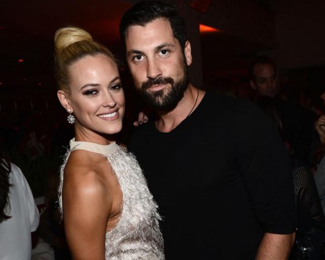 Maksim Chmerkovskiy and Peta Murgatroyd