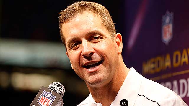 John Harbaugh on competing with his younger brother