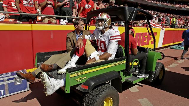 Where do the 49ers turn after losing Jimmy Garoppolo?