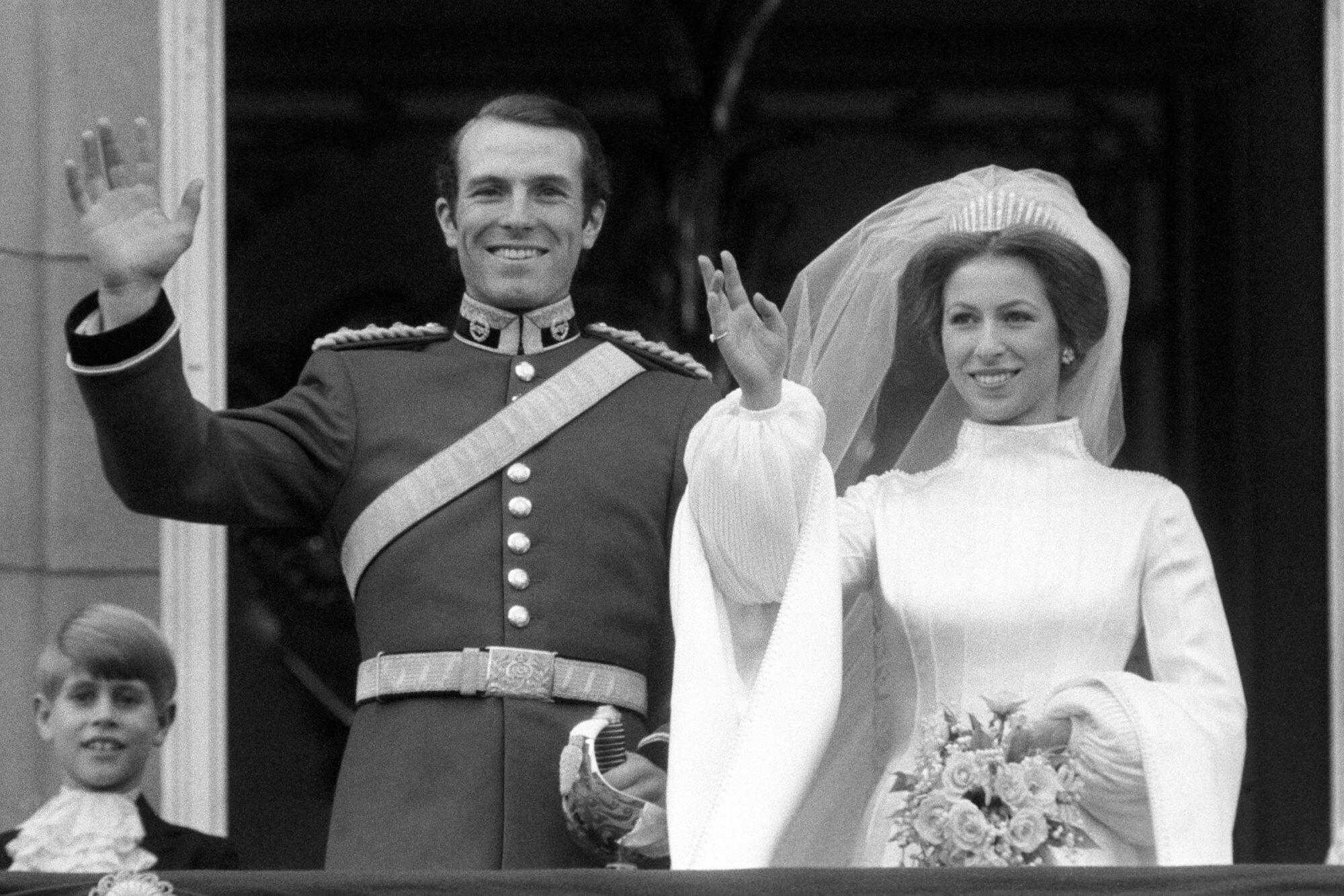 Princess Anne Married Mark Phillips 47 Years Ago Today (in Her Mom the