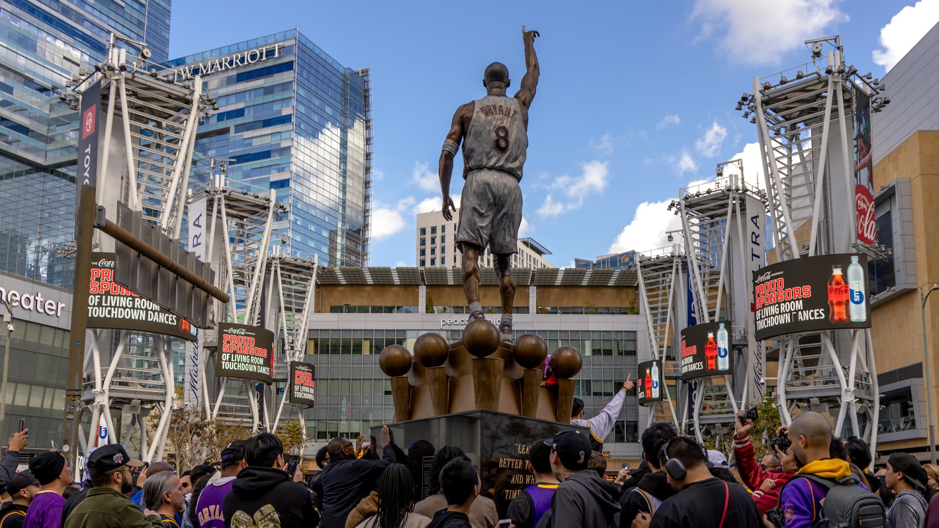 New Kobe statue has multiple typos, Lakers are working to correct mistakes