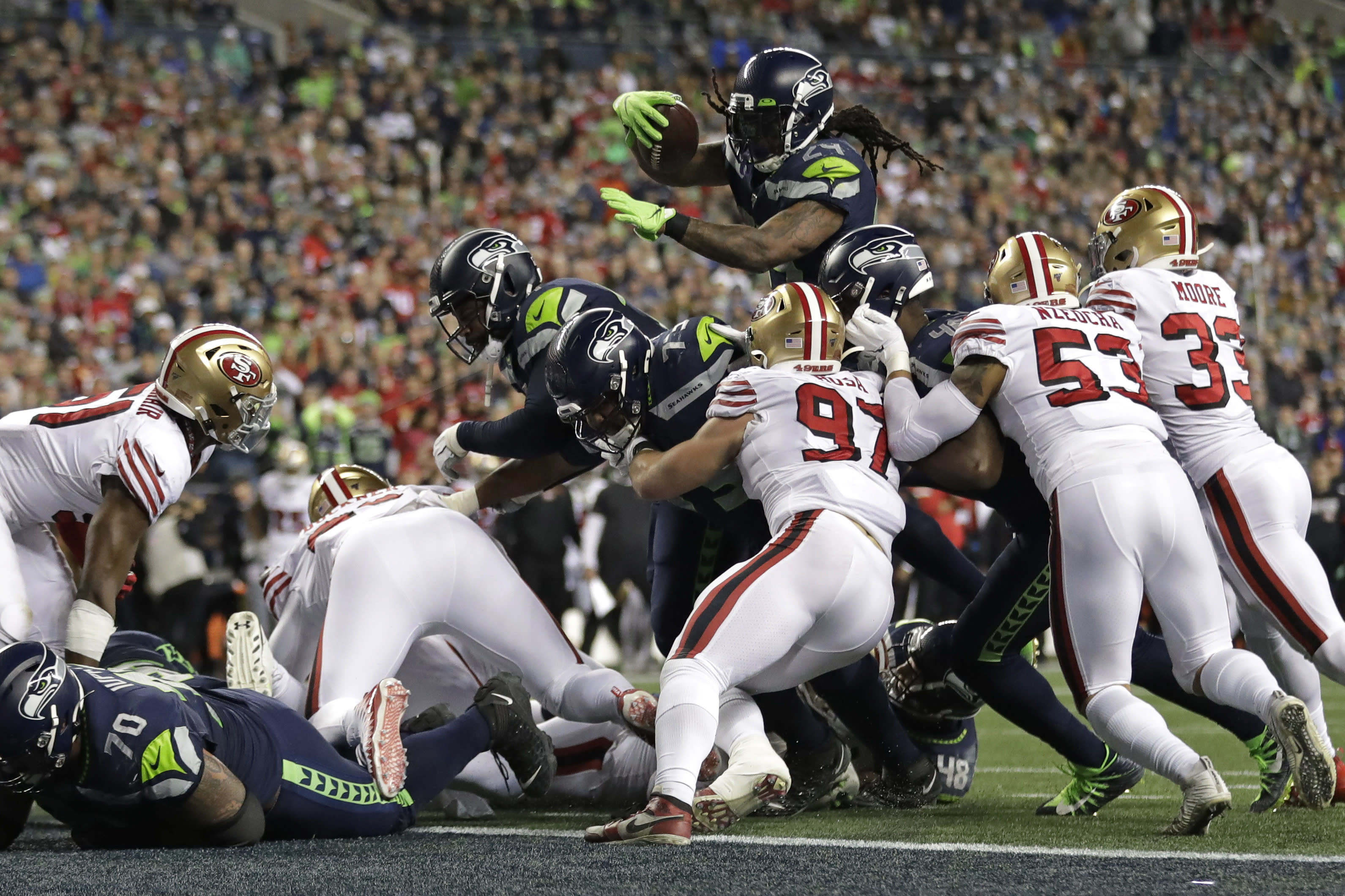 Missed chance at division has Seahawks heading to the road