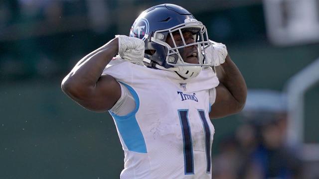 Fantasy Bad Beats - Leaving Titans' A.J. Brown on the bench