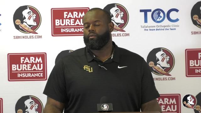 Watch: Florida State offensive coordinator Alex Atkins Press Conference ahead of Wake Forest