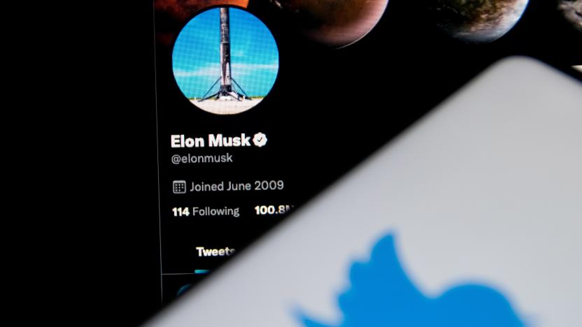 In this photo illustration a Twitter logo seen displayed on a smartphone screen with Elon Musk Twitter in the background in Athens, Greece on July 11, 2022. (Photo by Nikolas Kokovlis/NurPhoto via Getty Images)