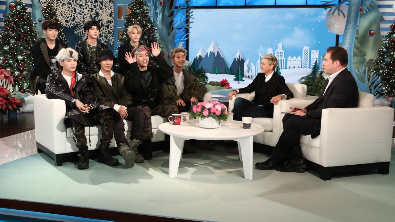 BTS Perform Mic Drop On Ellen Open Up About Learning English By