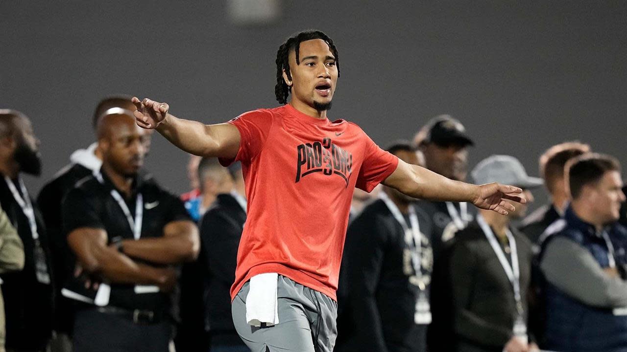 OHIO STATE QB C.J. STROUD IS NO. 1 PROSPECT ON CHRIS SIMMS' 2023