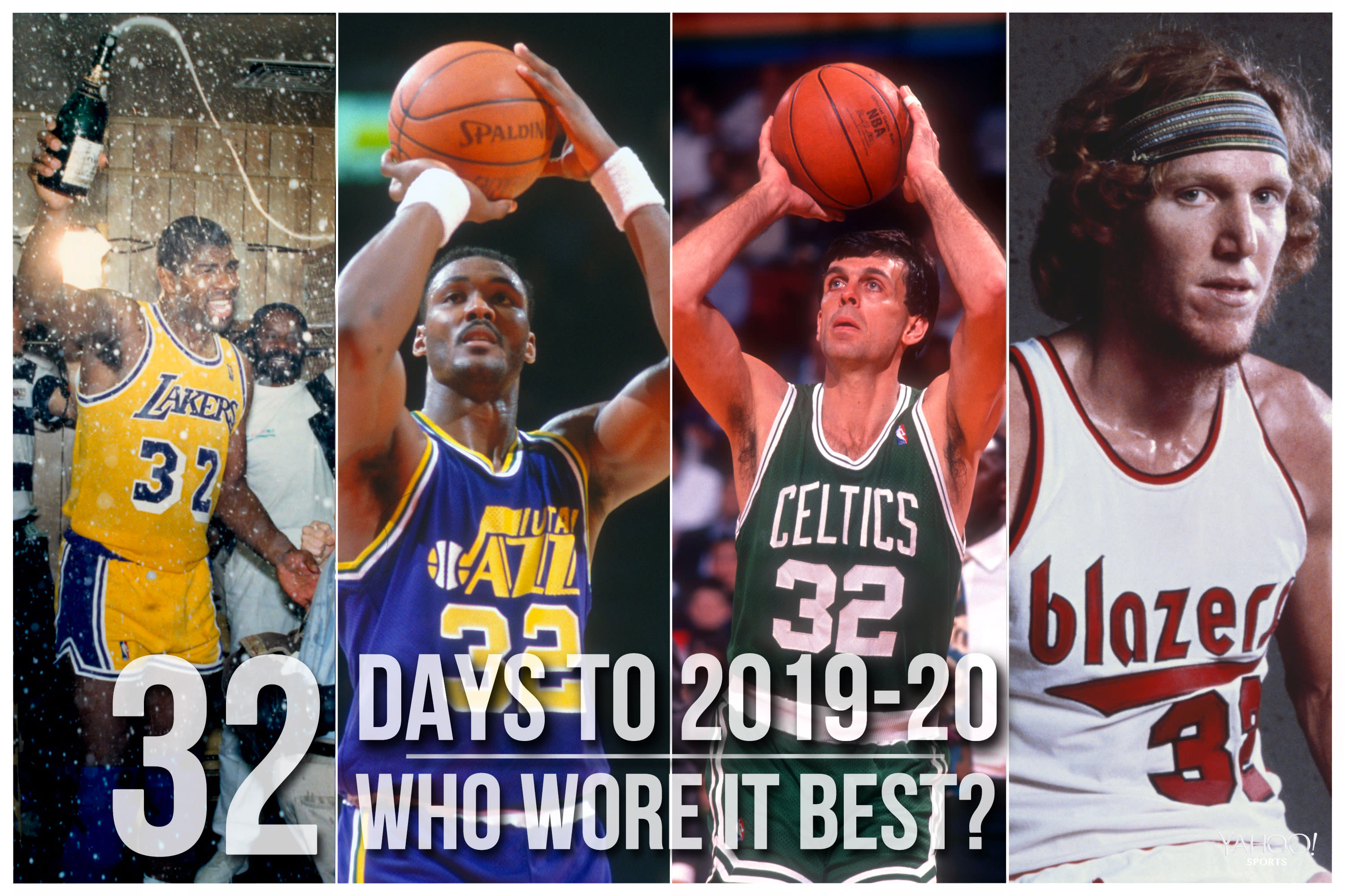NBA Countdown: Who wore No. 32 best?