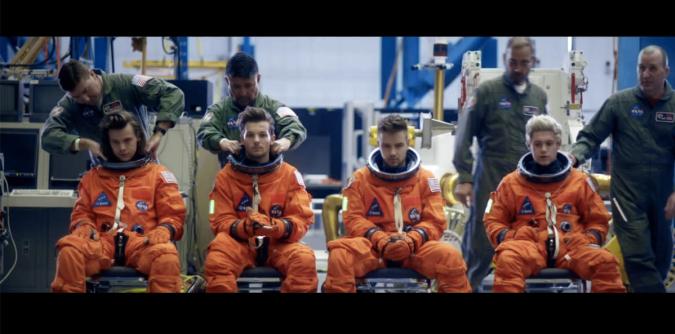 NASA technologies star in One Direction's music video