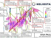 Heliostar Drills 31.8 g/t Gold over 9.5 Metres within 8.0 g/t Gold over 72.0 Metres in Up-Plunge Target at the Ana Paula Project