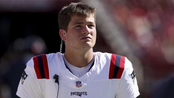 Patriots rookie Drake Maye will make first NFL start Sunday: source