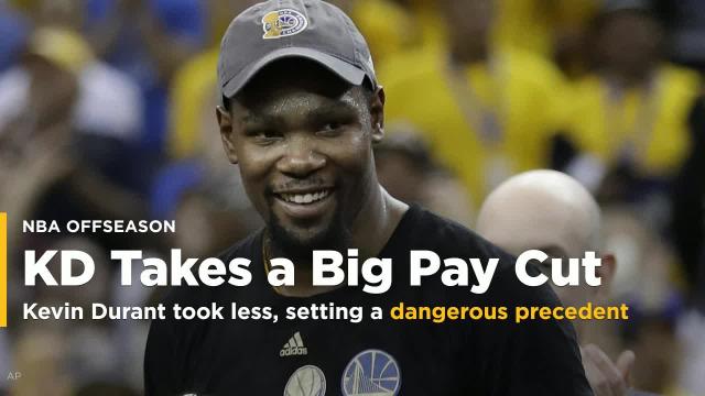 Kevin Durant took less, and set a precedent that further threatens NBA parity
