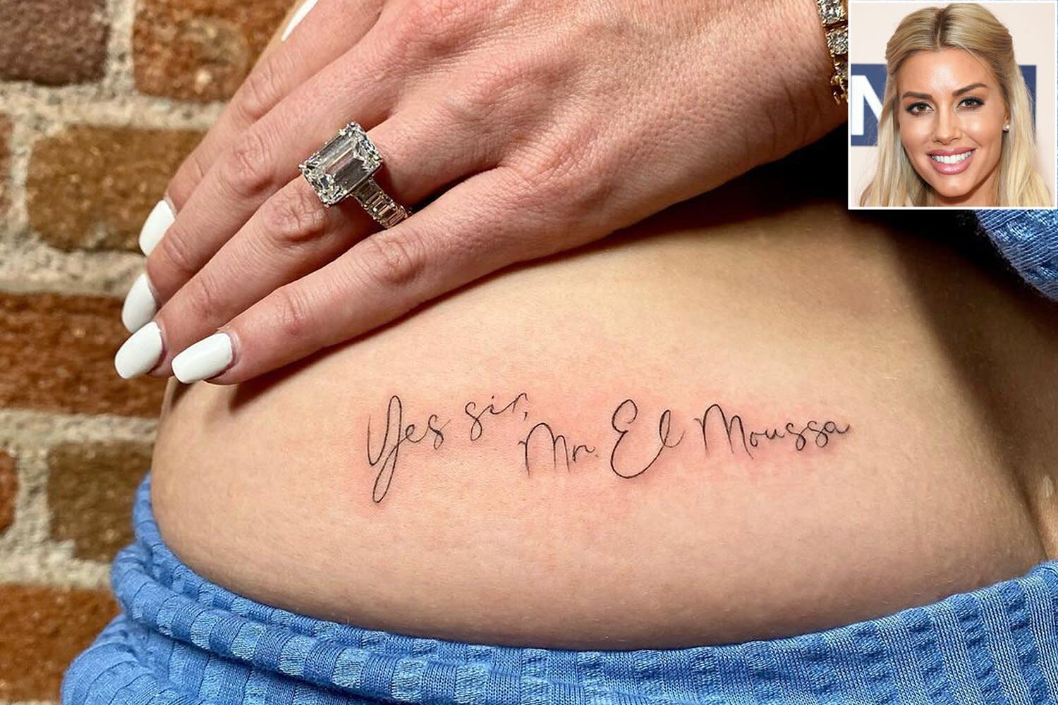 Heather Rae Young addresses new ‘Surprise’ tattoo for fiancé Tarek El Moussa: ‘It’s very meaningful’