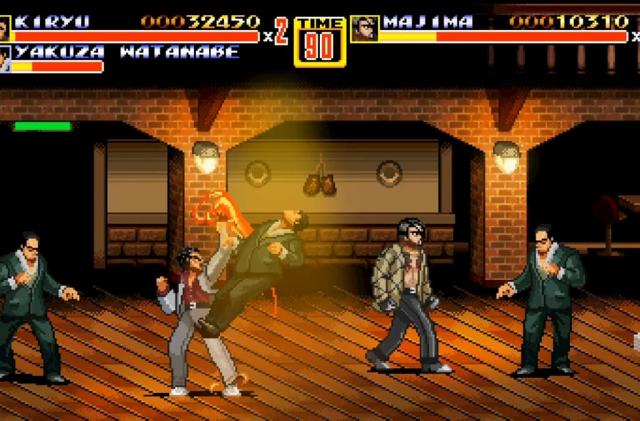 Streets of Kamurocho, a Streets of Rage and Yakuza mashup