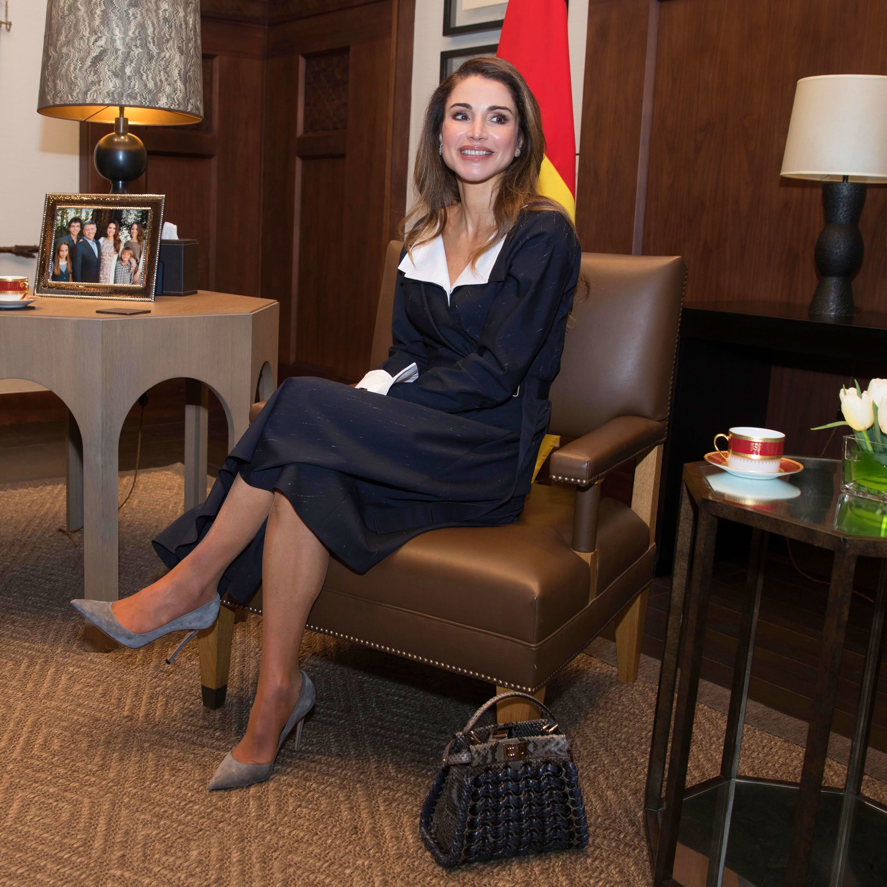 Queen Rania Of Jordan Takes The Coatdress Into Royal Territory
