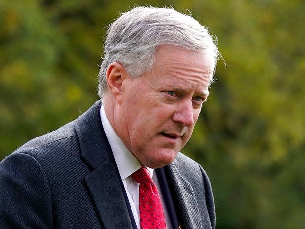 Mark Meadows sues Nancy Pelosi and Jan. 6 committee members, accuses them of act..