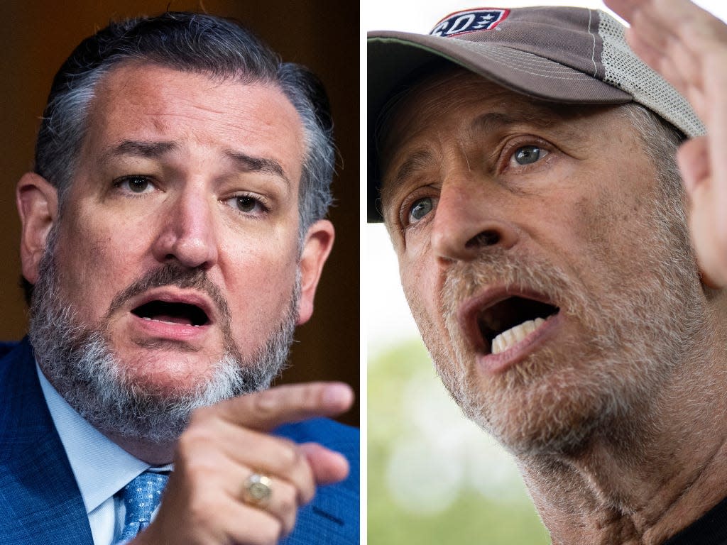 Jon Stewart goes to war on Twitter with Ted Cruz over veterans' healthcare: 'I'l..