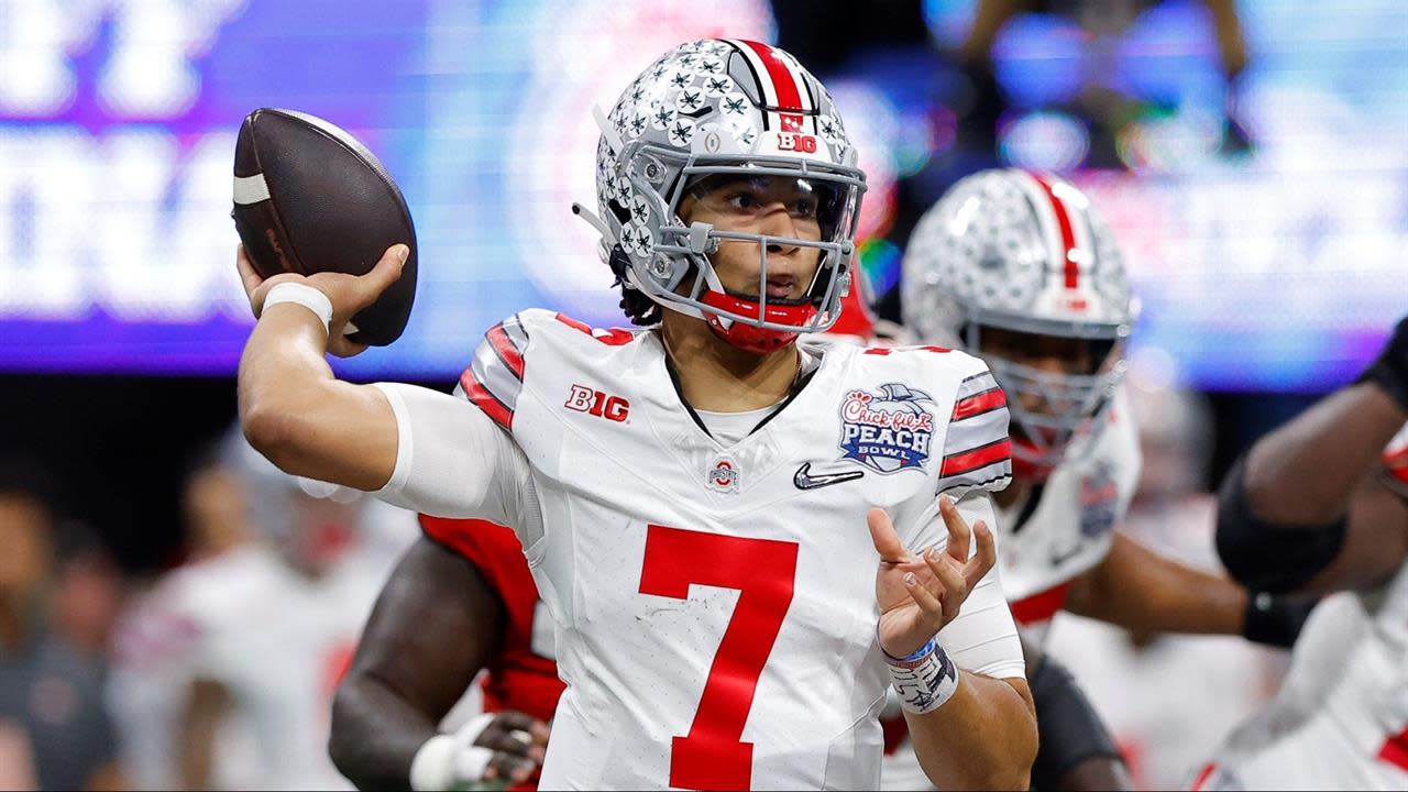 OHIO STATE QB C.J. STROUD IS NO. 1 PROSPECT ON CHRIS SIMMS' 2023